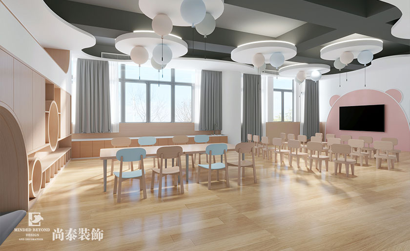 850平米深圳托育園托育中心幼托機(jī)構(gòu)裝修設(shè)計