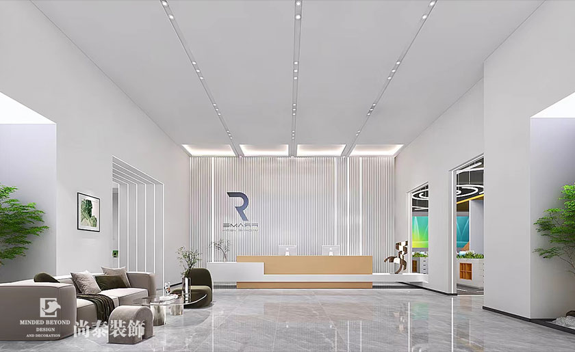 1200平米機(jī)器視覺科技公司辦公室裝修設(shè)計案例 | 富瑞姆