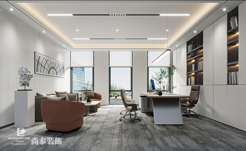 1200平米機(jī)器視覺科技公司辦公室裝修設(shè)計案例 | 富瑞姆