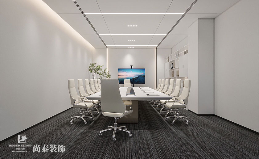 1200平米機(jī)器視覺科技公司辦公室裝修設(shè)計案例 | 富瑞姆