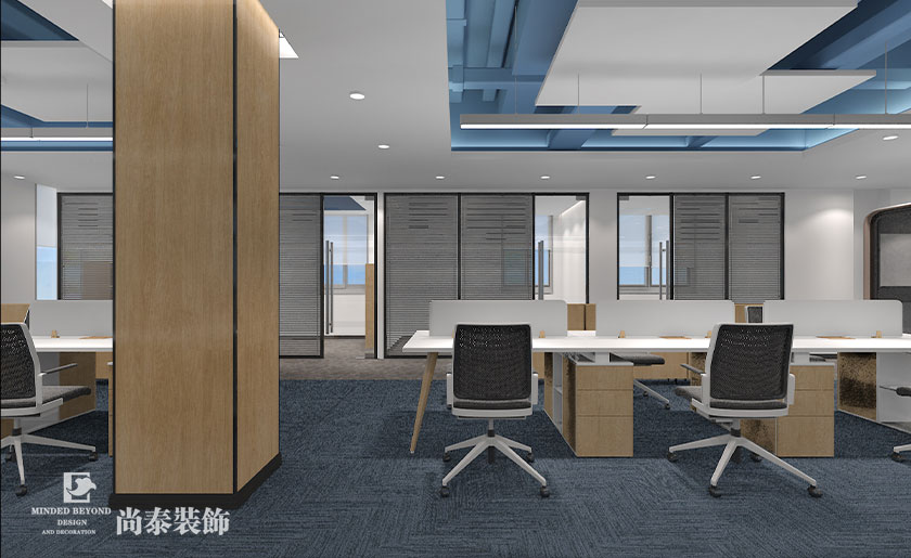 600平米知名證券公司辦公室裝修設(shè)計(jì) | 金證科技