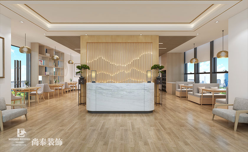 養(yǎng)老院裝修:深圳福田300平米老人照料中心