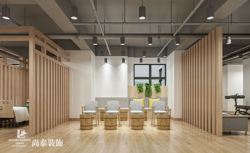 養(yǎng)老院裝修:深圳福田300平米老人照料中心