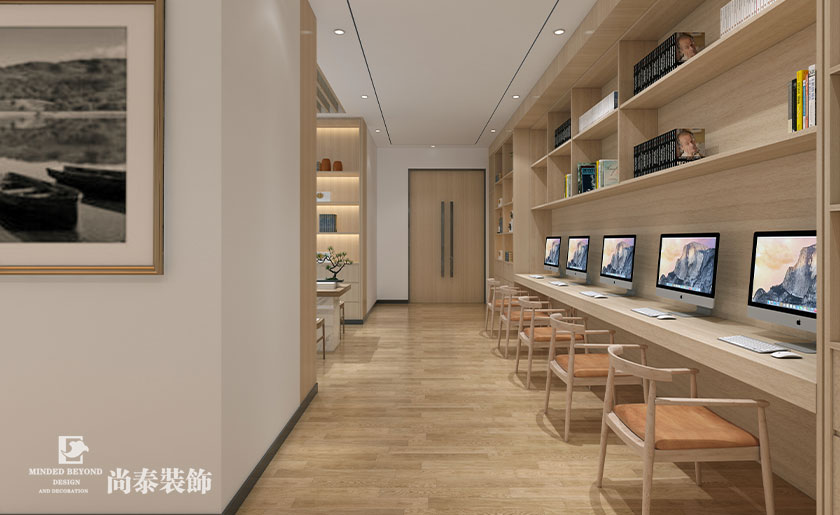 養(yǎng)老院裝修:深圳福田300平米老人照料中心