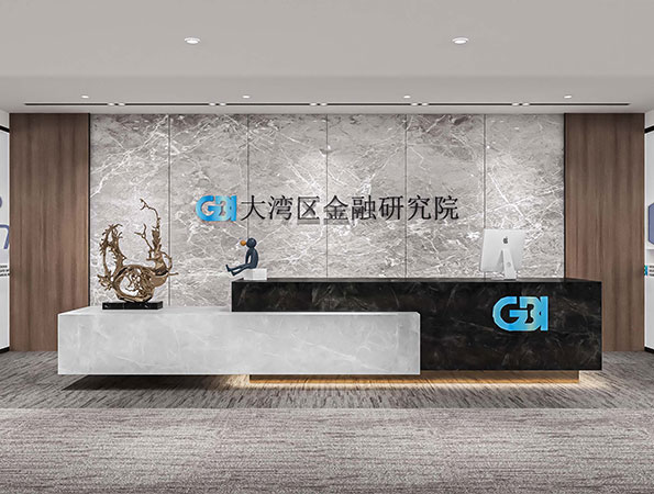 深圳龍華北站壹號寫字樓2500㎡金融公司辦公室裝修效果圖