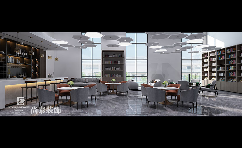 深圳坪山深福?？萍忌鷳B(tài)園大型生物醫(yī)療公司4600平米辦公樓辦公室設計