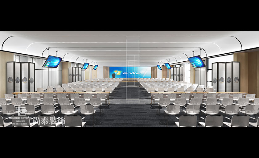 深圳坪山深福?？萍忌鷳B(tài)園大型生物醫(yī)療公司4600平米辦公樓辦公室設計