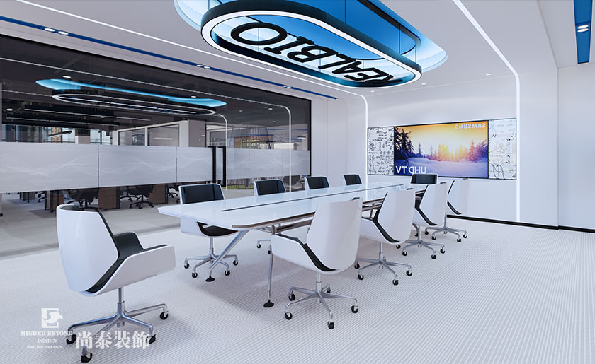 深圳坪山深福?？萍忌鷳B(tài)園大型生物醫(yī)療公司4600平米辦公樓辦公室設計