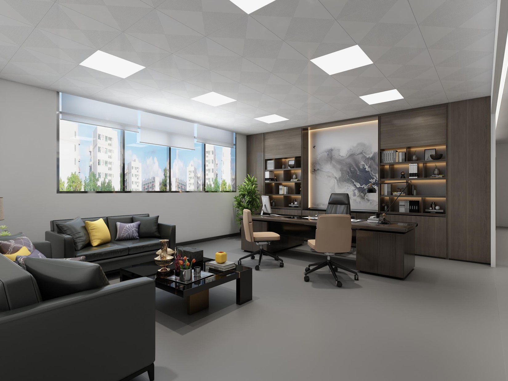 時(shí)尚有品位的辦公室裝修都該有的特點(diǎn)