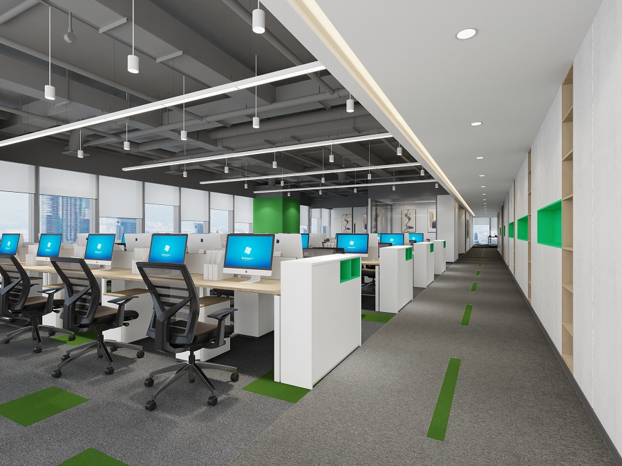 辦公室裝修設(shè)計(jì)帶點(diǎn)活動(dòng)感！