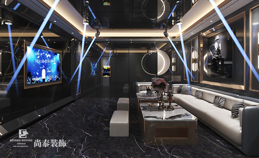 深圳寶安480平米KTV娛樂(lè)會(huì)所設(shè)計(jì)裝修案例