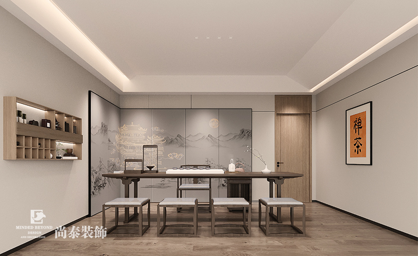 深圳寶安1400平米大型制造科技公司寫字樓辦公室裝修設(shè)計