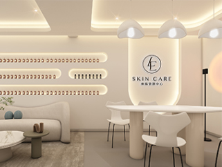 深圳寶安100平米美容店美容院設(shè)計(jì)裝修