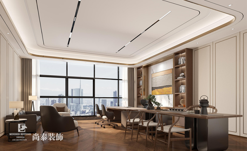 廠房辦公室設(shè)計:1400平米激光設(shè)備公司東莞辦公樓廠房辦公室裝修