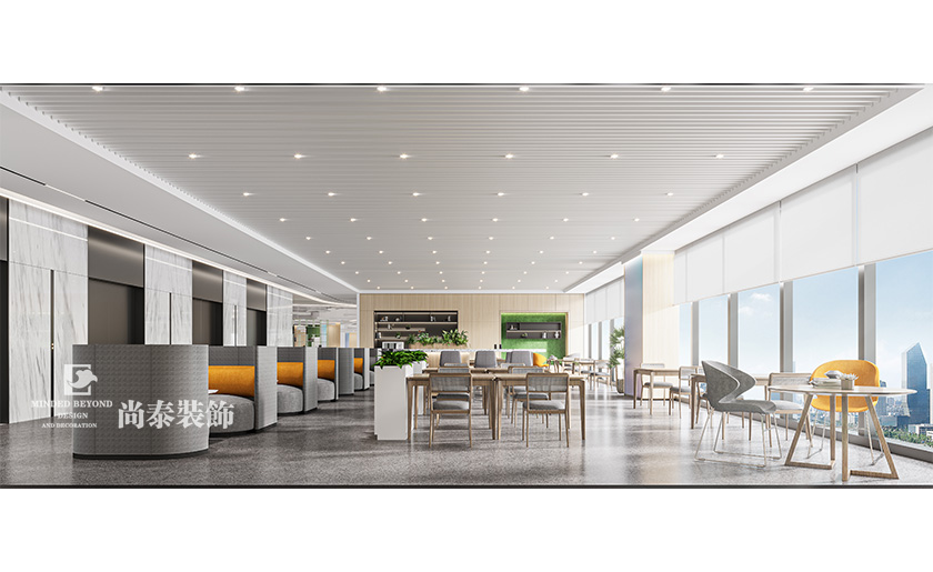 辦公樓裝修:東莞11000平米大型上市公司總部大廈辦公室設(shè)計裝修