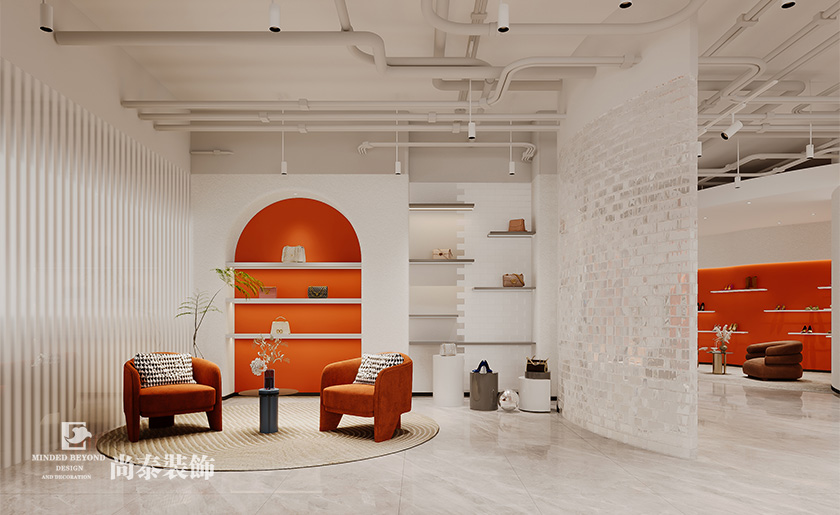 辦公室裝修:深圳福田女鞋外貿(mào)公司230平米寫(xiě)字樓辦公室設(shè)計(jì)