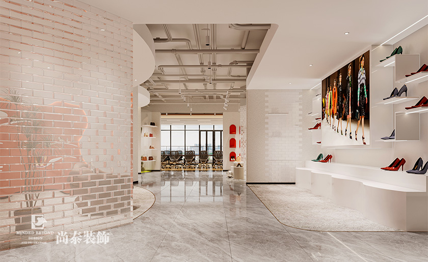 辦公室裝修:深圳福田女鞋外貿(mào)公司230平米寫(xiě)字樓辦公室設(shè)計(jì)