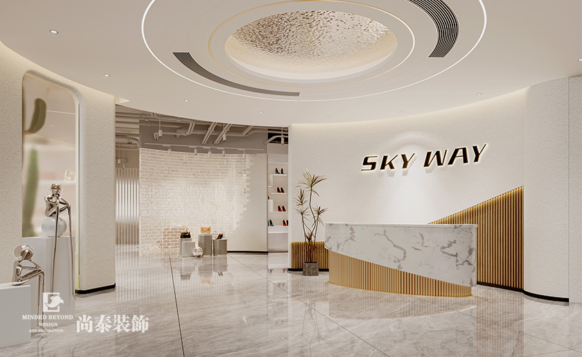 辦公室裝修:深圳福田女鞋外貿(mào)公司230平米寫(xiě)字樓辦公室設(shè)計(jì)