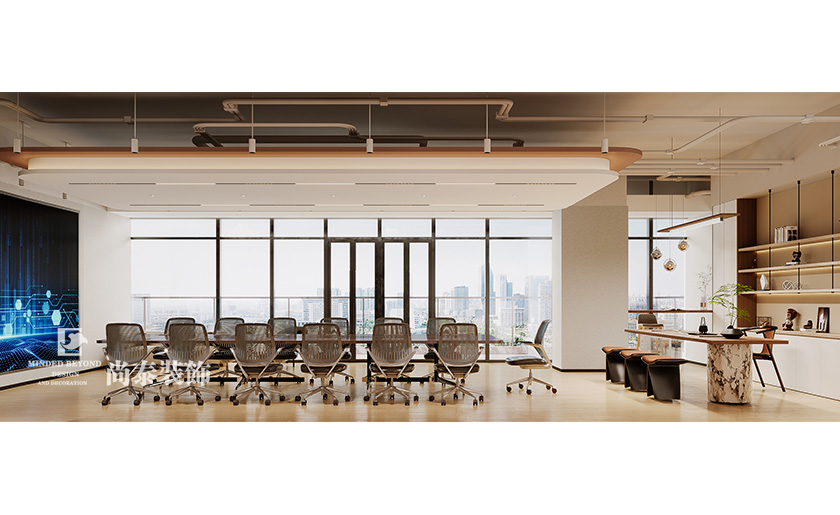 辦公室裝修:深圳福田女鞋外貿(mào)公司230平米寫(xiě)字樓辦公室設(shè)計(jì)