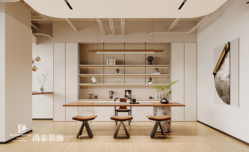 辦公室裝修:深圳福田女鞋外貿(mào)公司230平米寫(xiě)字樓辦公室設(shè)計(jì)