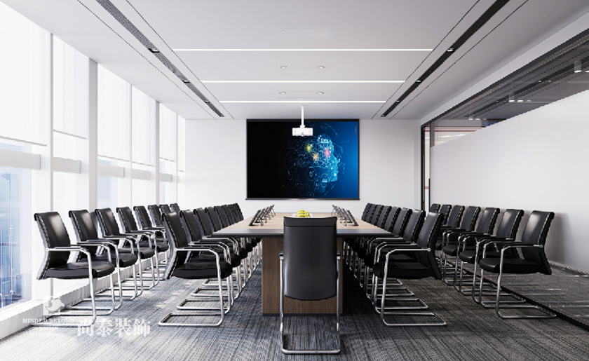 深圳辦公室裝修:1400平米超導(dǎo)材料科技公司光明新材料中試產(chǎn)業(yè)化基地辦公室裝修設(shè)計(jì)