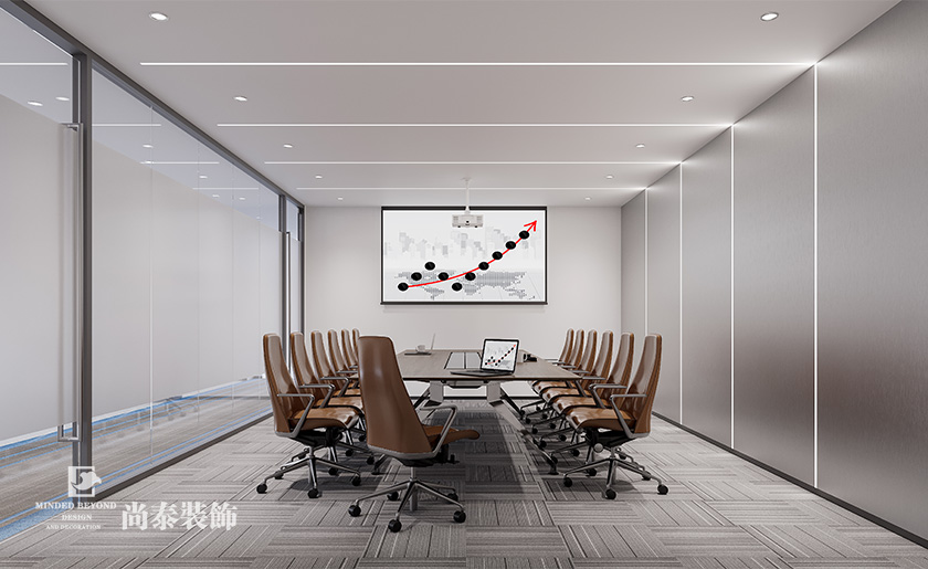 深圳光明特區(qū)建發(fā)樂府廣場800平米電子產(chǎn)品科技公司寫字樓辦公室裝修設計