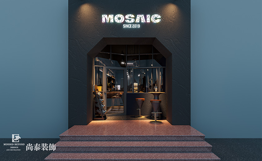 深圳南山50平米酒吧小酒館裝修設(shè)計案例