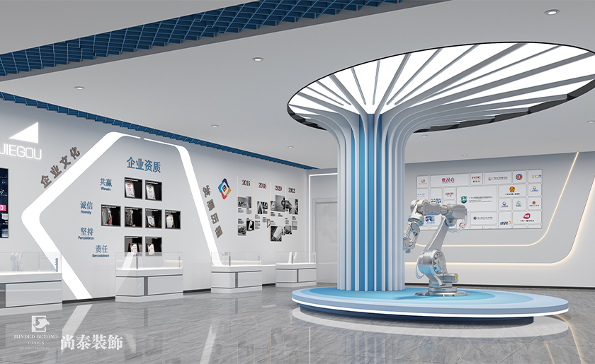 東莞天安深創(chuàng)谷3800平米科技公司廠房辦公室裝修設計案例