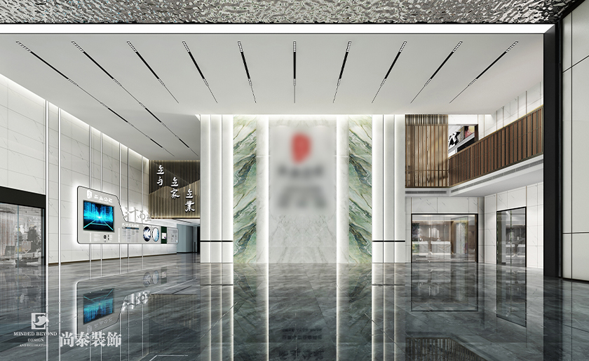 惠州2000平米共享辦公樓辦公室裝修設(shè)計(jì)案例