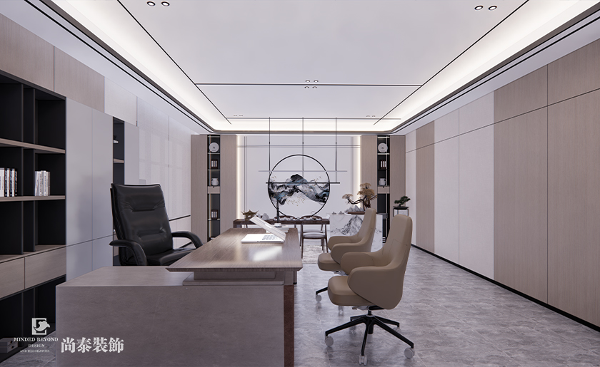 惠州2000平米共享辦公樓辦公室裝修設(shè)計(jì)案例