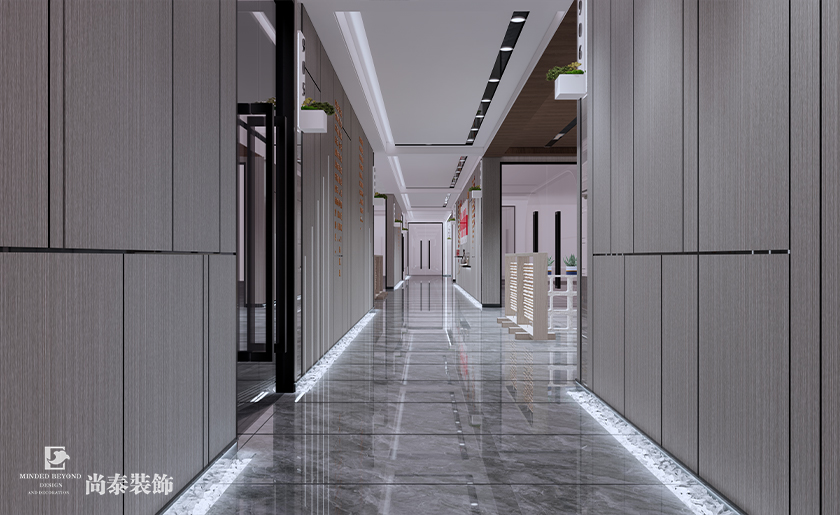 惠州2000平米共享辦公樓辦公室裝修設(shè)計(jì)案例