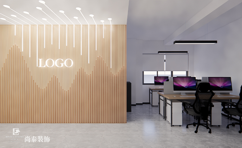 惠州2000平米共享辦公樓辦公室裝修設(shè)計(jì)案例
