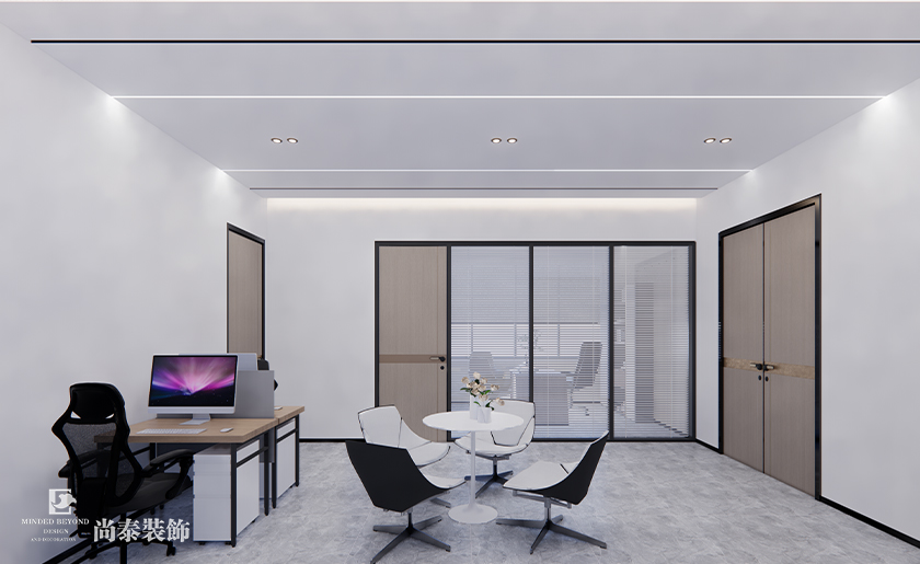 惠州2000平米共享辦公樓辦公室裝修設(shè)計(jì)案例