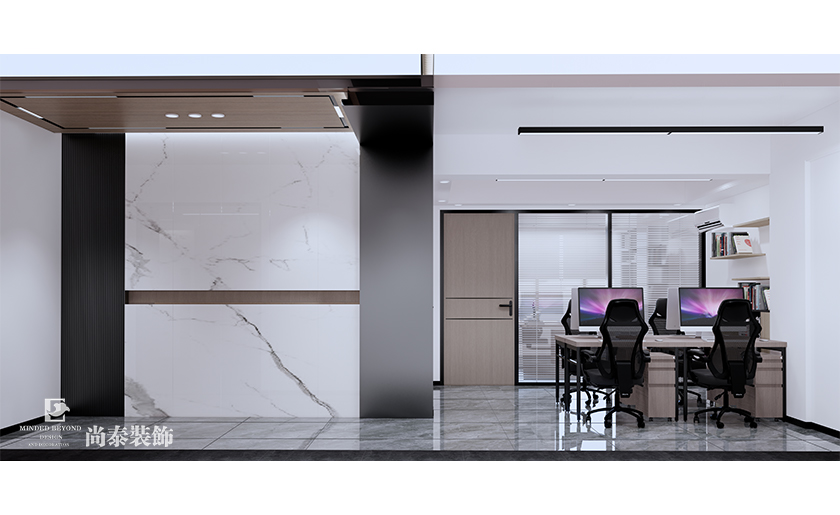 惠州2000平米共享辦公樓辦公室裝修設(shè)計(jì)案例