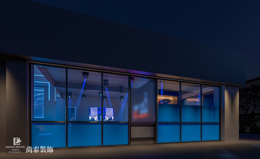 深圳龍崗240平米清吧酒吧裝修設(shè)計(jì)案例