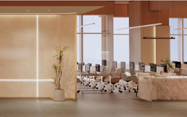 深圳辦公室裝修設(shè)計(jì)案例：1200平米家居行業(yè)公司