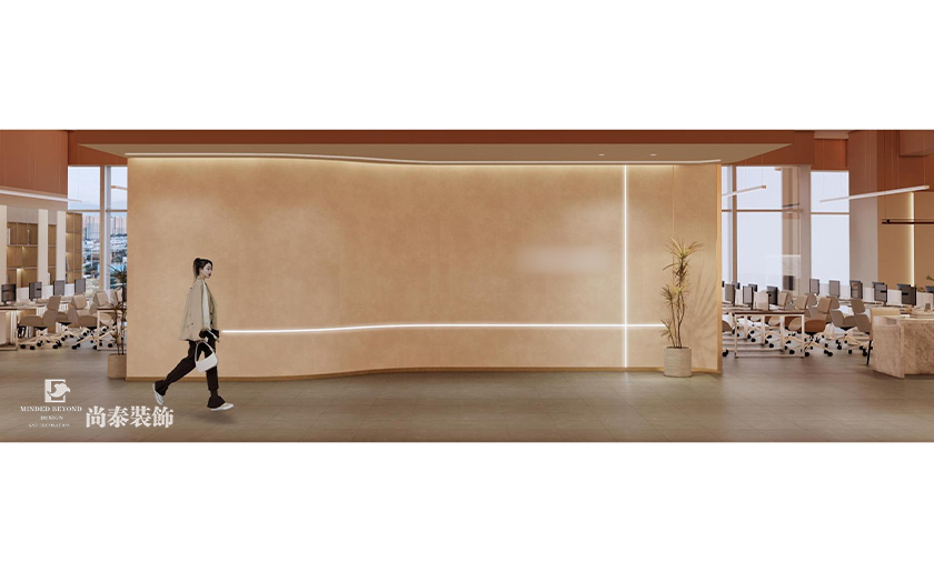 深圳辦公室裝修設(shè)計案例:1200平米家居行業(yè)公司