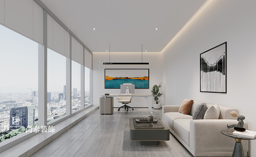 深圳辦公室裝修設(shè)計:150平米醫(yī)療器械公司