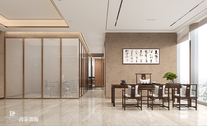 300平米健康公司深圳龍華樂創(chuàng)薈大廈辦公室裝修設(shè)計