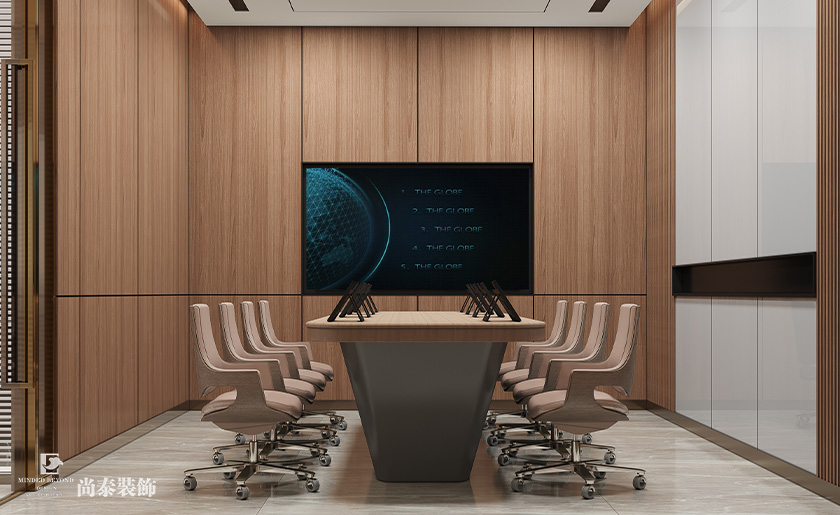 300平米健康公司深圳龍華樂創(chuàng)薈大廈辦公室裝修設(shè)計