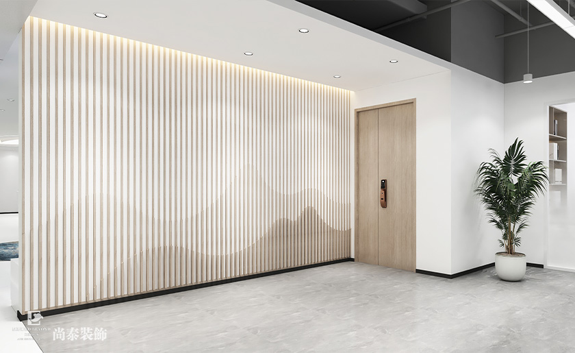 1400平米智能科技公司深圳寫字樓辦公室裝修設(shè)計(jì)案例