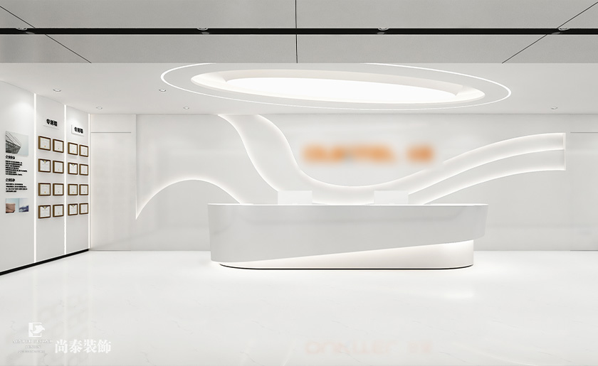 1400平米智能科技公司深圳寫字樓辦公室裝修設(shè)計(jì)案例