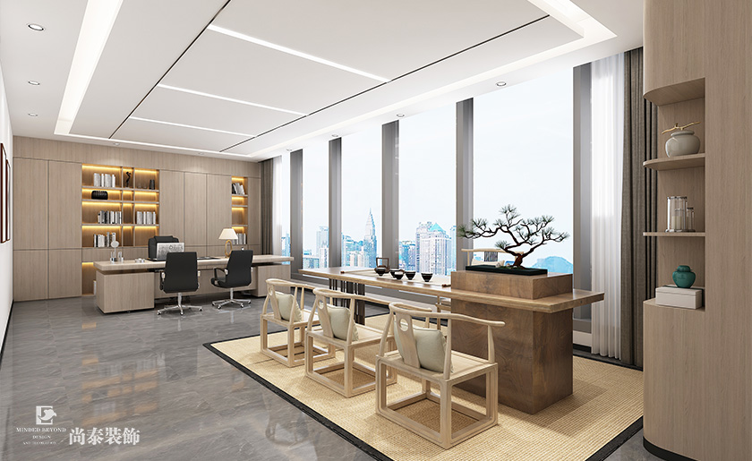 1400平米智能科技公司深圳寫字樓辦公室裝修設(shè)計(jì)案例