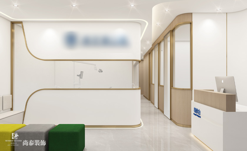 120平米深圳羅湖口腔門診裝修設(shè)計效果圖案例