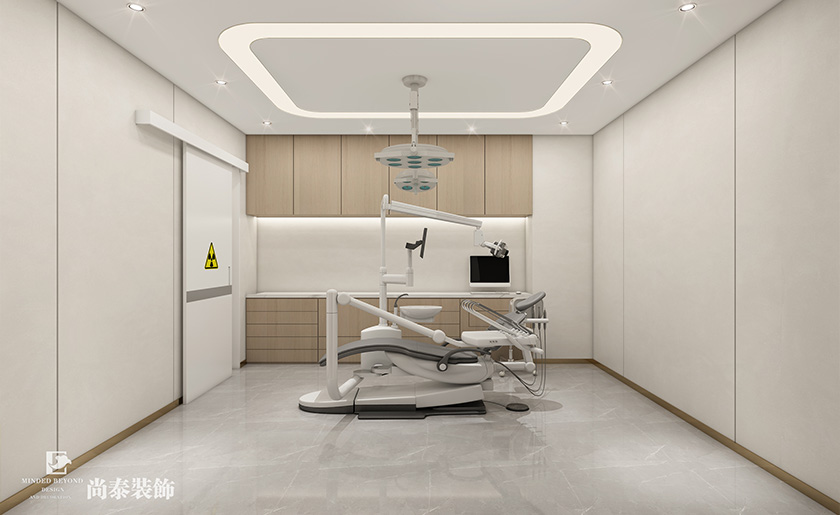 120平米深圳羅湖口腔門診裝修設(shè)計效果圖案例