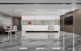 600平米電梯公司深圳羅湖金田大廈寫字樓辦公室翻新裝修設(shè)計