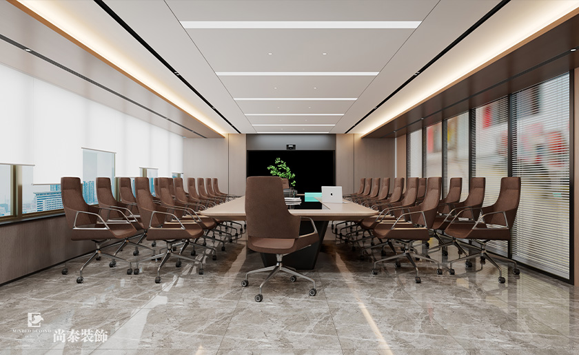 600平米電梯公司深圳羅湖金田大廈寫字樓辦公室翻新裝修設(shè)計