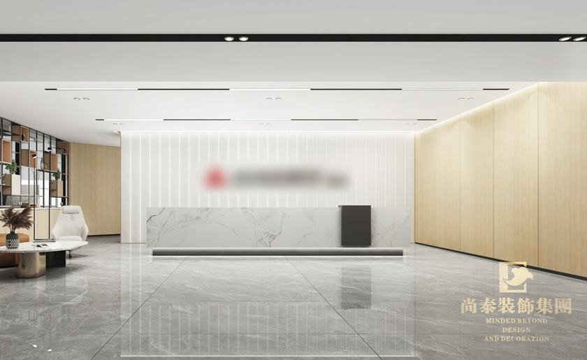 600平米電梯公司深圳羅湖金田大廈寫字樓辦公室翻新裝修設(shè)計