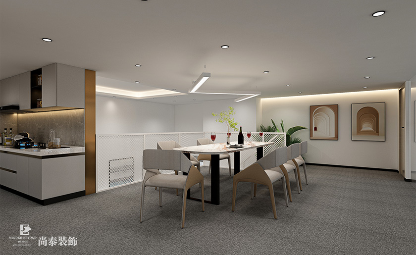 700平米科技公司深圳南山方大城寫(xiě)字樓辦公室裝修設(shè)計(jì)案例