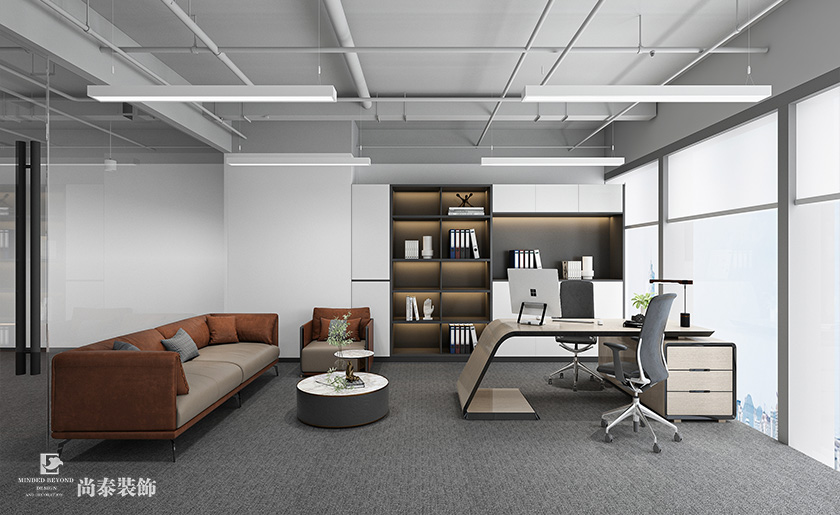 700平米科技公司深圳南山方大城寫(xiě)字樓辦公室裝修設(shè)計(jì)案例